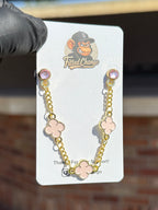 Chain Pin Pink