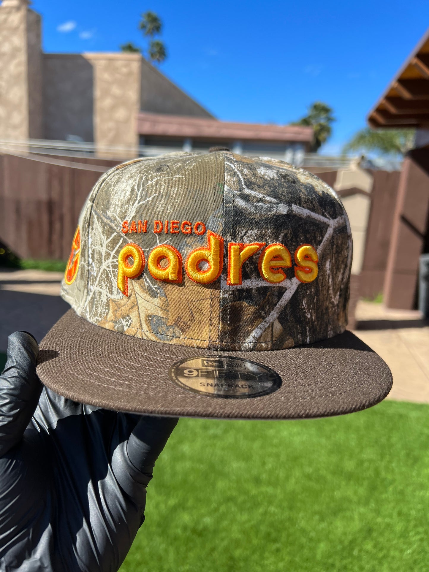 San Diego Padres Real Tree SnapBack