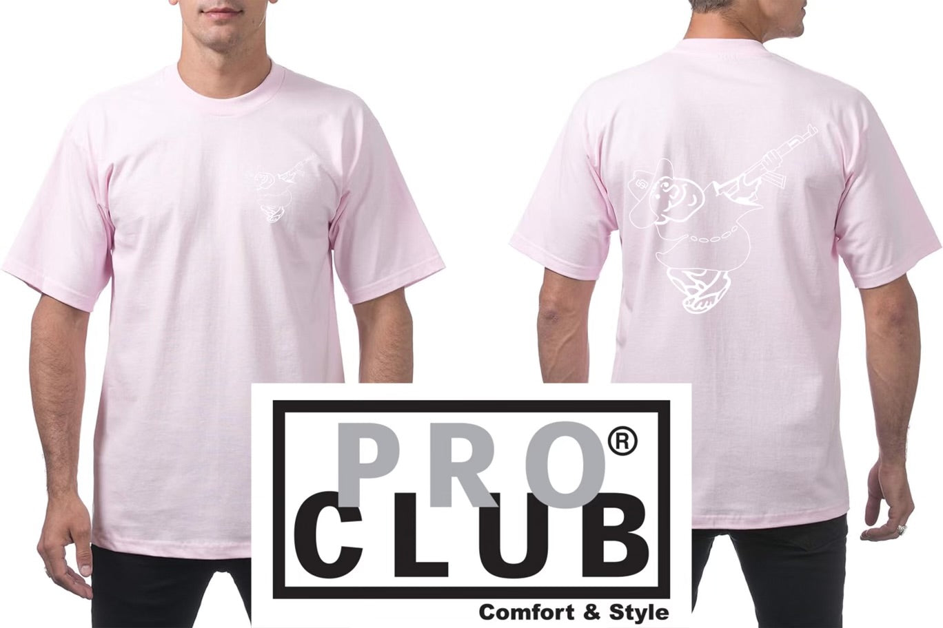 CAMISETA ROSA COMPADRE