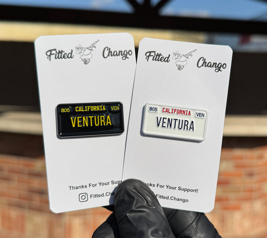 Ventura License Plate Pin