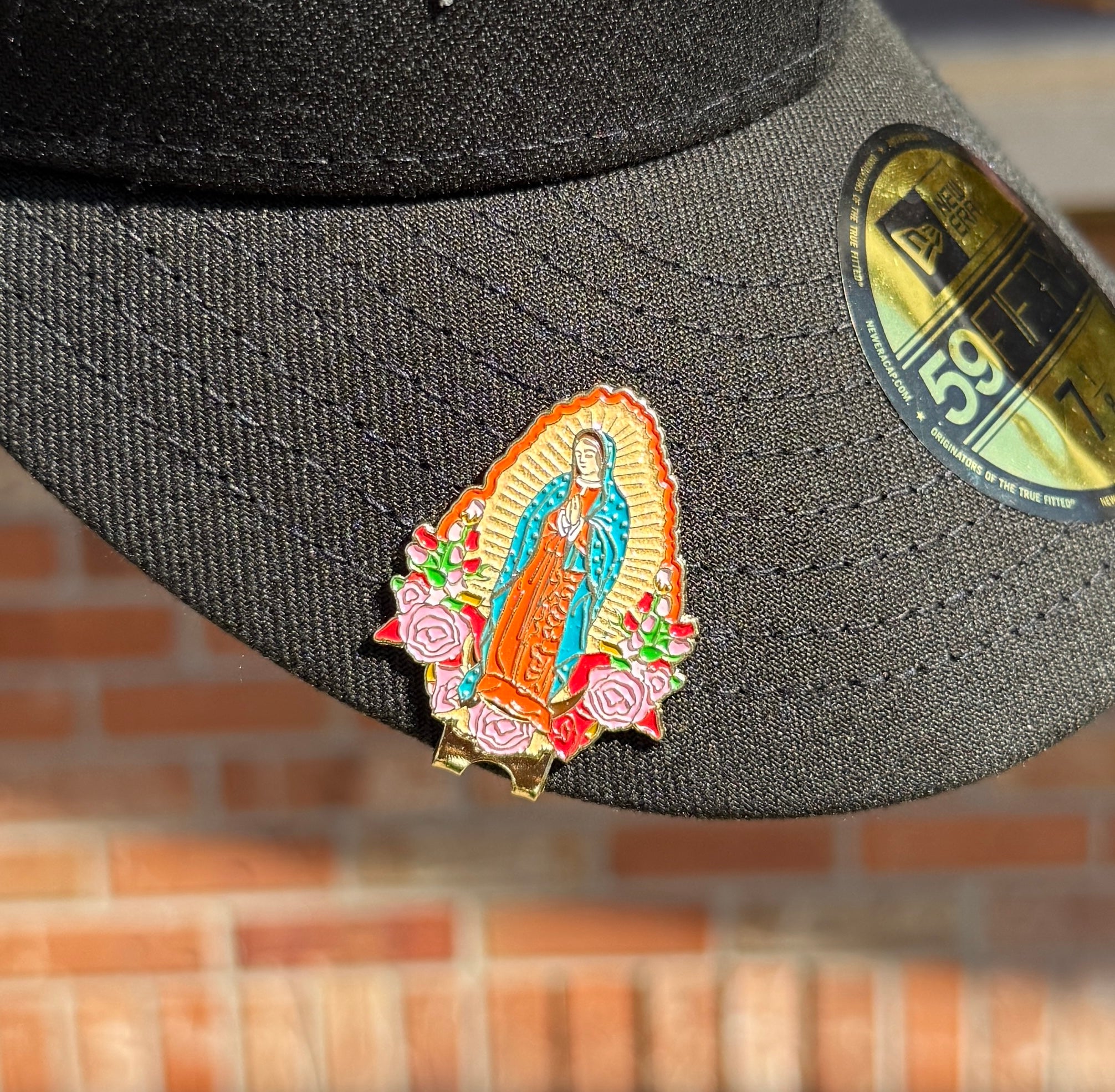Virgin Mary Hat Clip