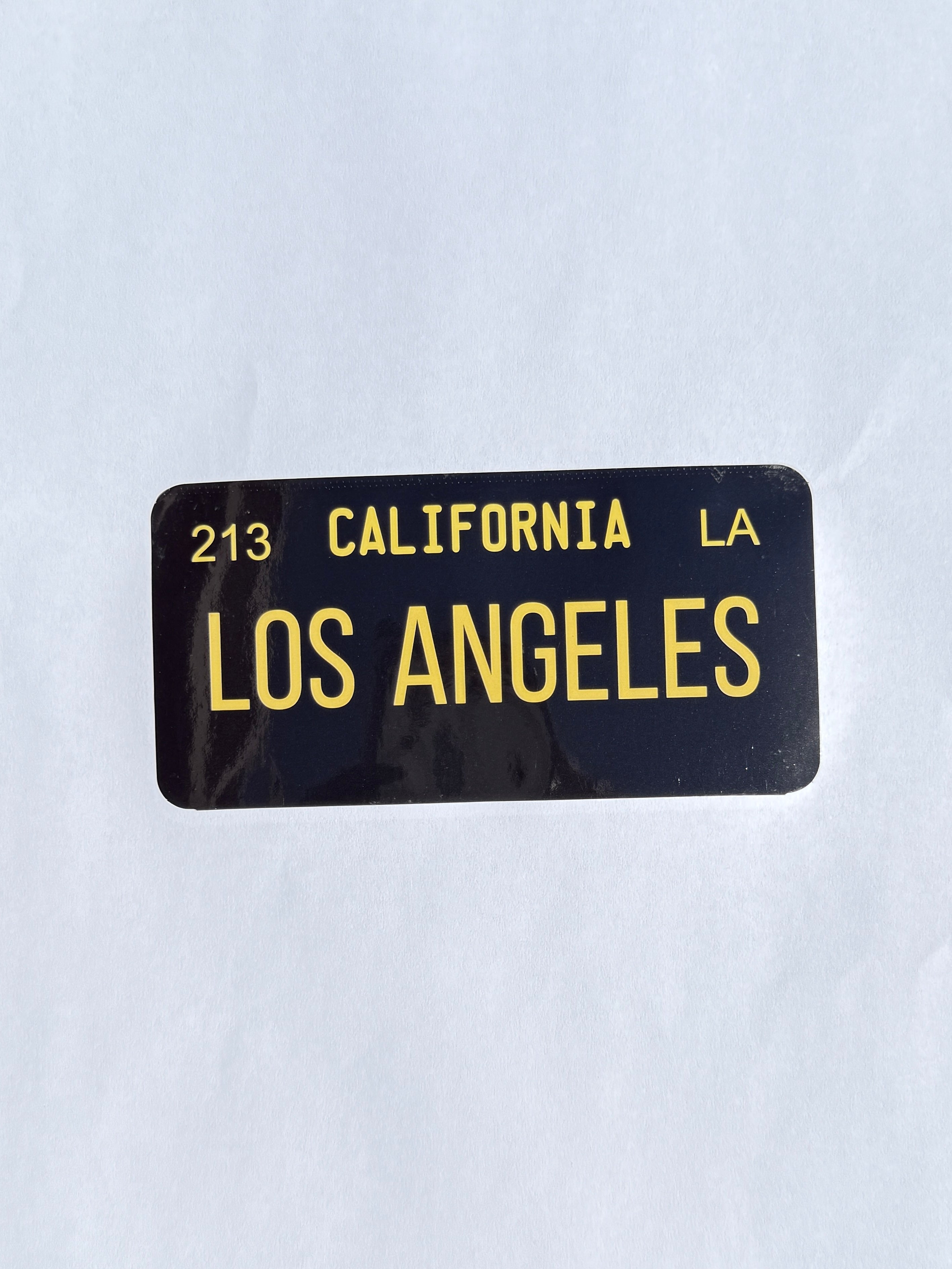 Los Angeles License Plate Stickers (3 Pack)