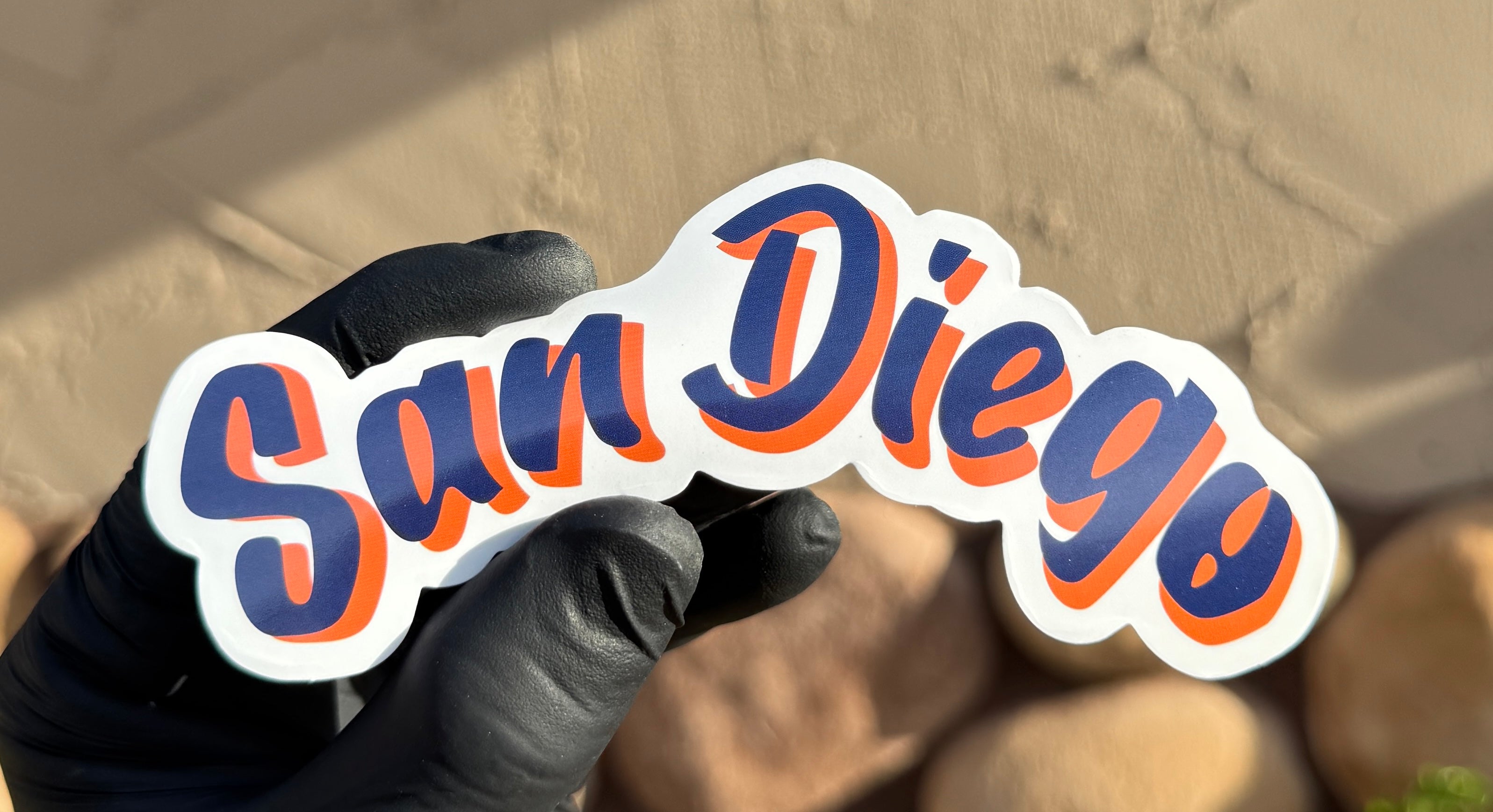 Pegatinas de San Diego (paquete de 3)