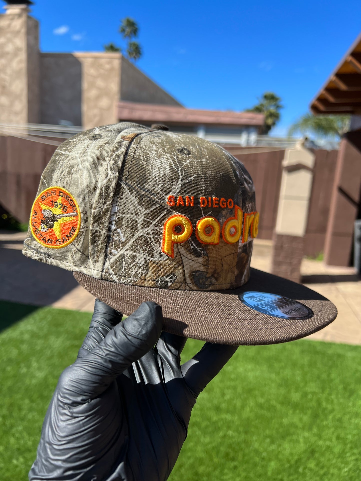 San Diego Padres Real Tree SnapBack