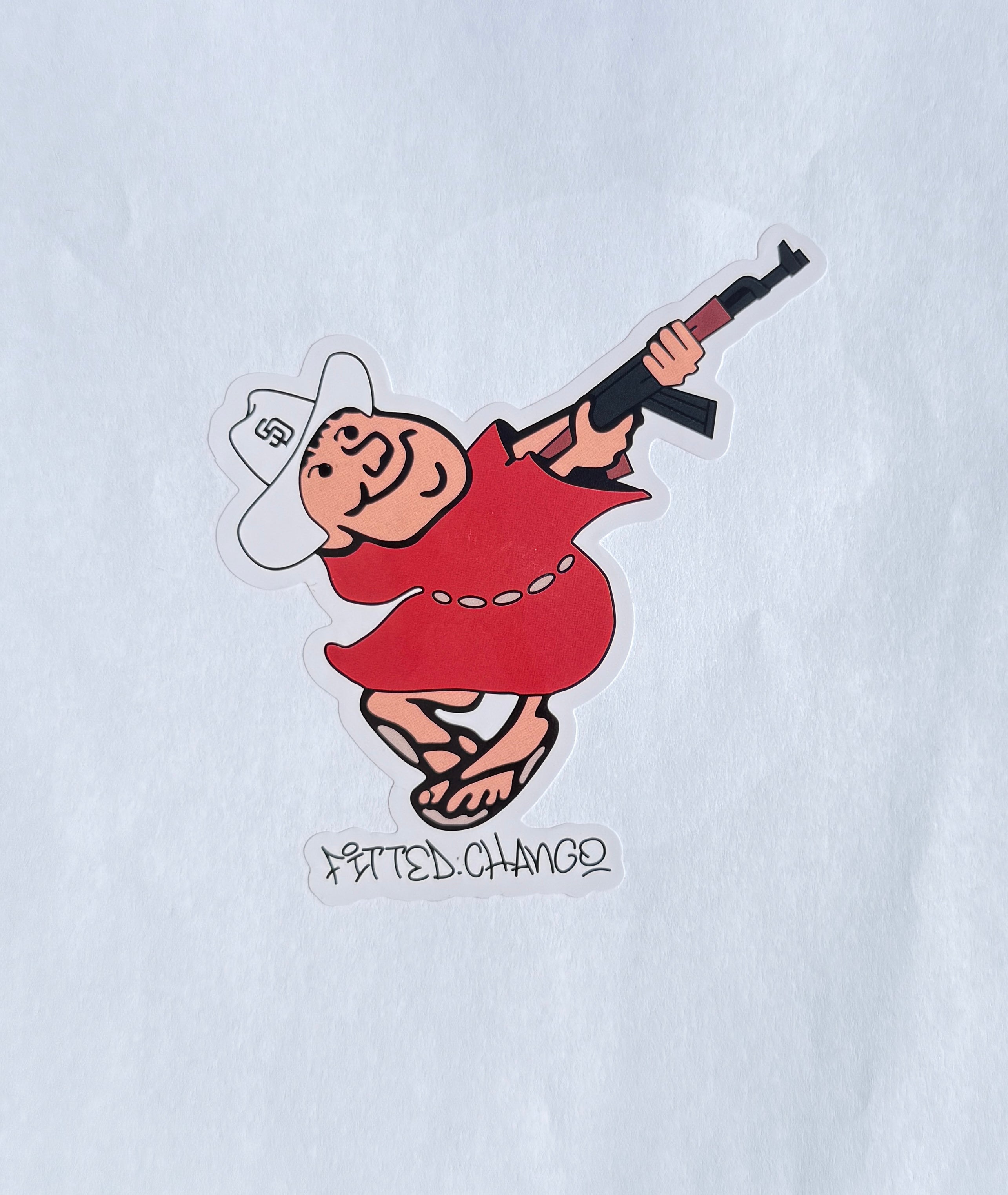 Compadre Stickers Red (3 Pack)