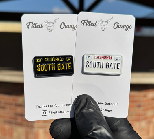 South Gate License Plate Pin