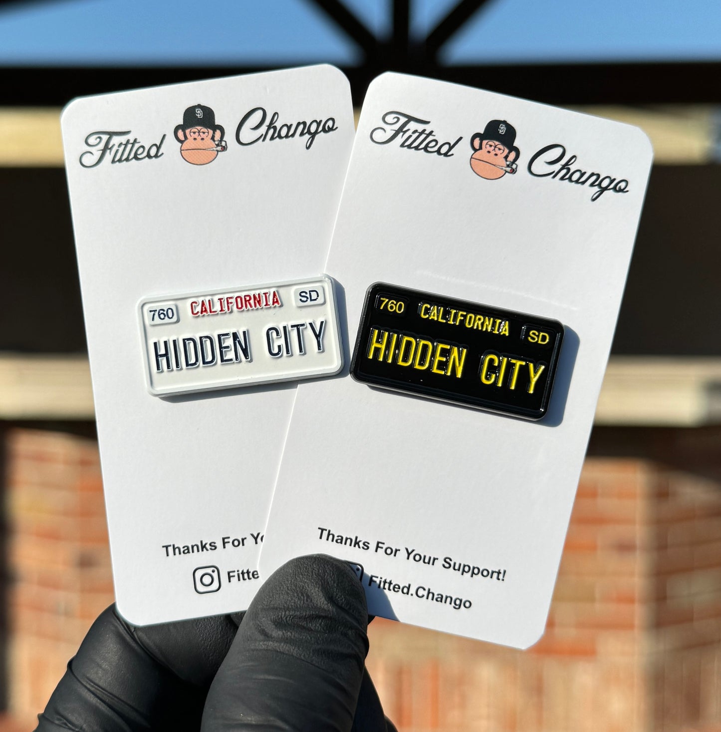 Hidden City License Plate