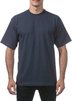 Camiseta ProClub en blanco (azul marino)