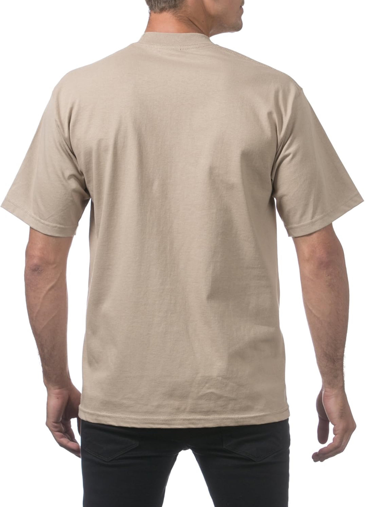 Camiseta ProClub en blanco (caqui)