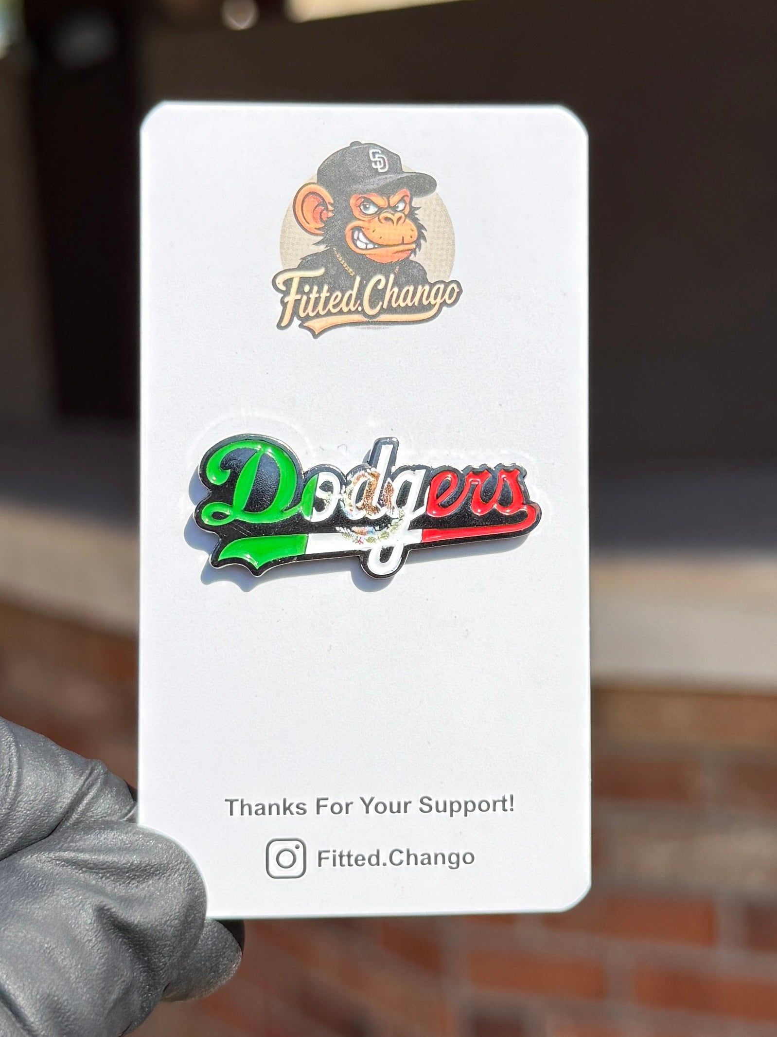 Dodgers Mexico Pin