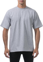 Camiseta ProClub en blanco (gris claro)