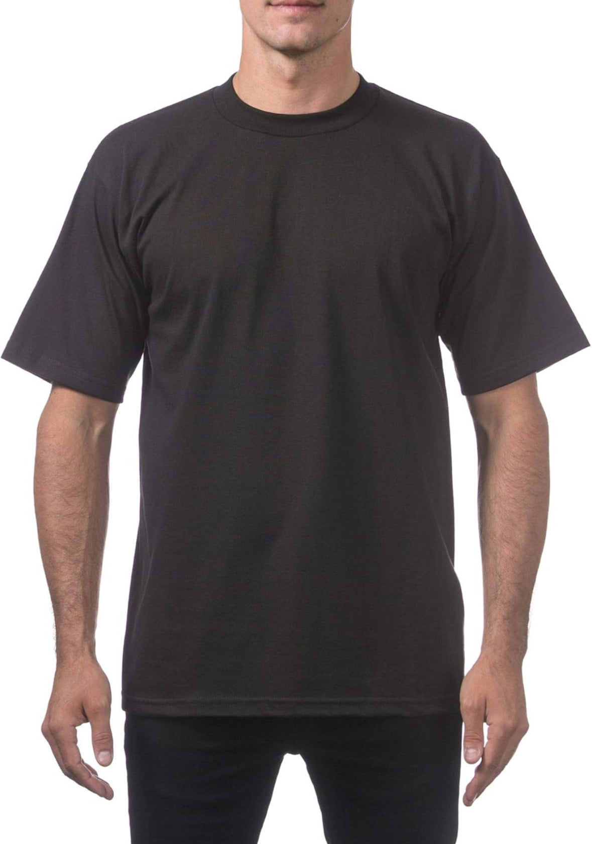 Camiseta ProClub en blanco (negra)