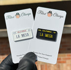 Placa de matrícula de La Mesa