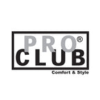 Camiseta ProClub en blanco (gris claro)