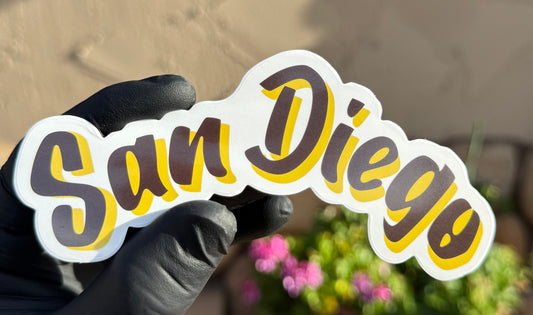 San Diego Sticker (3 Pack)